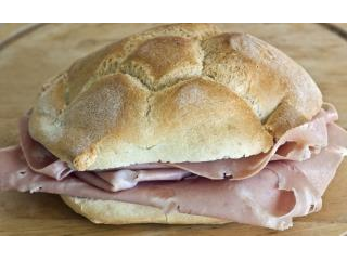 Panino con la mortadella